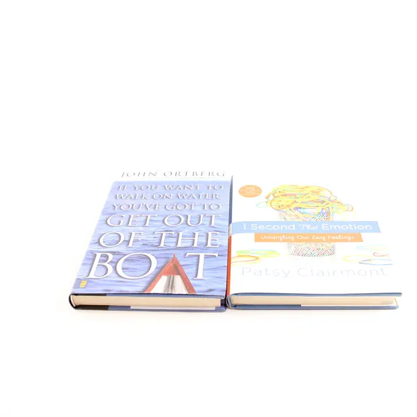 Lot of 2 Books You've Got to Get Out of the Boat I Second That Emotion