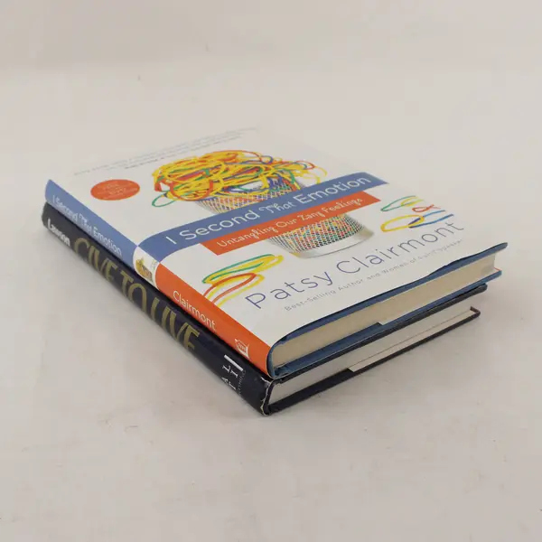 Lot of 2 Hardcover Books I Second That Emotion & Give to Live