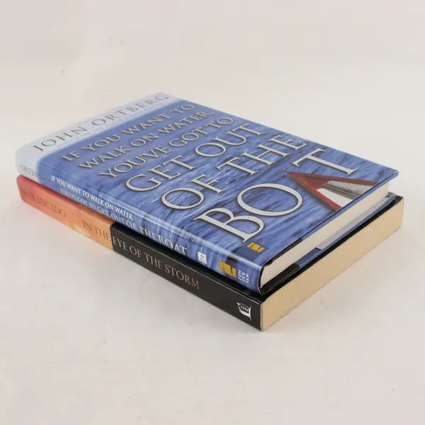 Lot of 2 Christian Books - John Ortberg & Max Lucado (Good)