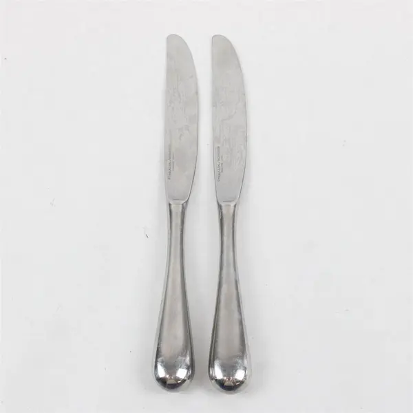 Lot of 2 Yamazaki Thompson 9" Stainless Steel Dinner Knives
