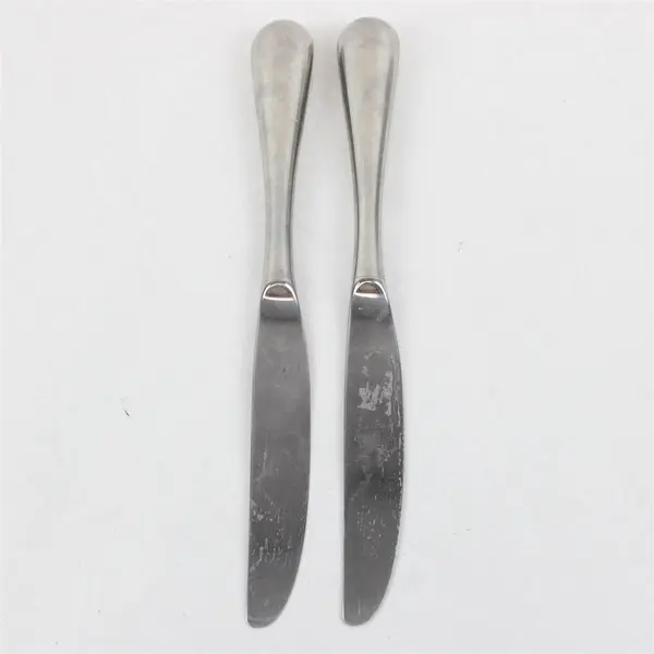 Lot of 2 Yamazaki Thompson 9" Stainless Steel Dinner Knives