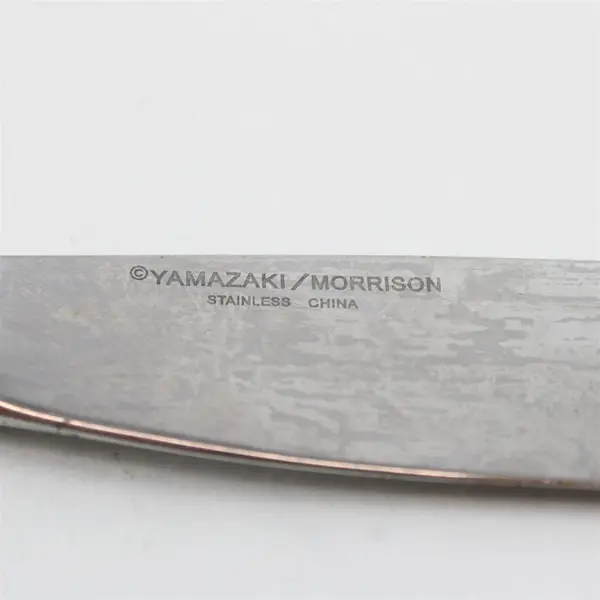 Lot of 2 Yamazaki Thompson 9" Stainless Steel Dinner Knives