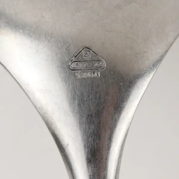 WMF Atlanta-Motion Solid Stainless Steel Large Salad Serving Fork 8.75"