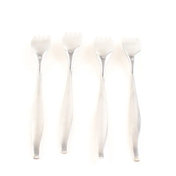 Lot of 4 WMF Atlanta-Motion Solid Stainless Steel Salad Forks 7"