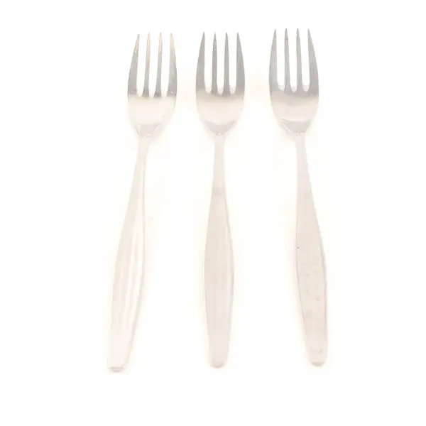 Lot of 3 WMF Atlanta-Motion Solid Stainless Steel Dinner Forks 7.5"