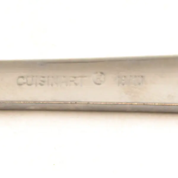 Lot of 2 Cuisinart Newport Stainless Steel Dinner Spoons 7.25"