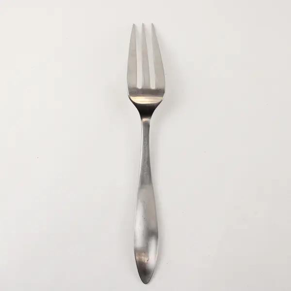 Yamazaki Toscany Solari Glossy Stainless Steel Cold Meat Serving Fork 9"