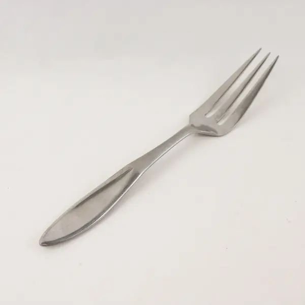 Yamazaki Toscany Solari Glossy Stainless Steel Cold Meat Serving Fork 9"