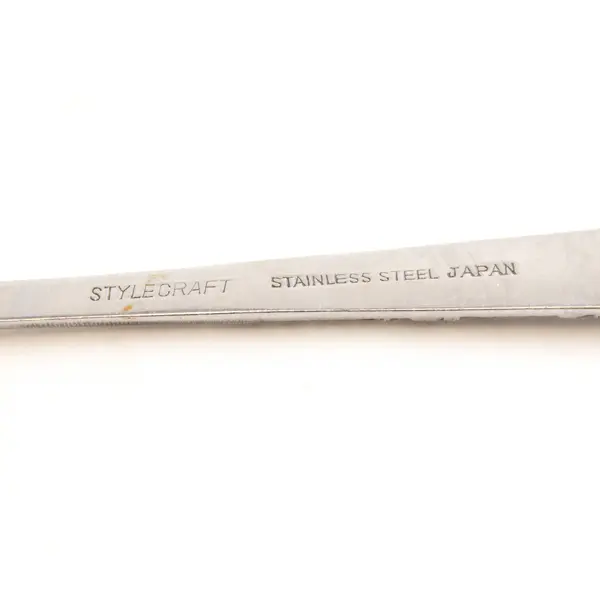Lot of 2 Stylecraft SYF3 Stainless Steel Tea Stirring Spoons 7.5"