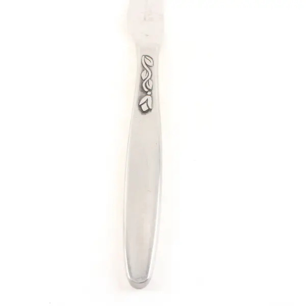 Lot of 4 Amefa Tulip Time Satin Handle Stainless Steel Dinner Knives