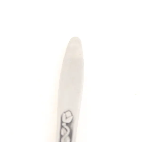 Lot of 4 Amefa Tulip Time Satin Handle Stainless Steel Dinner Knives Flawed