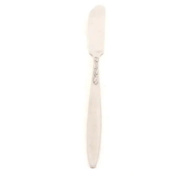 Amefa Tulip Time Satin Handle Stainless Steel Butter Spreader Knife 6.25"