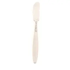 Amefa Tulip Time Satin Handle Stainless Steel Butter Spreader Knife 6.25"
