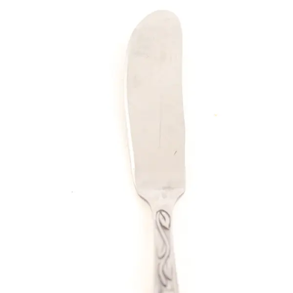 Amefa Tulip Time Satin Handle Stainless Steel Butter Spreader Knife 6.25"