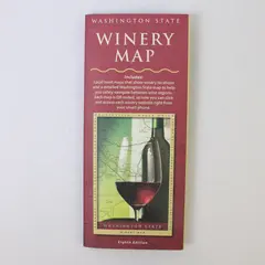 Washington State Winery Map 2013 8th Edition - Collectible Travel Map