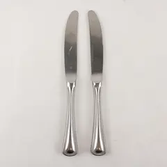 Lot of 2 WMF Flatware Den Haag Stainless Steel Knives 8"