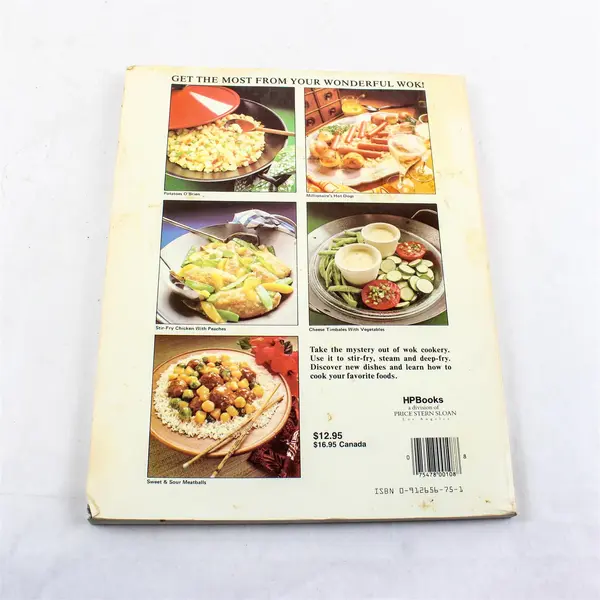 Ceil Dyer's Wok Cookery 1983 HP Books  Paperback Vintage Cookbook