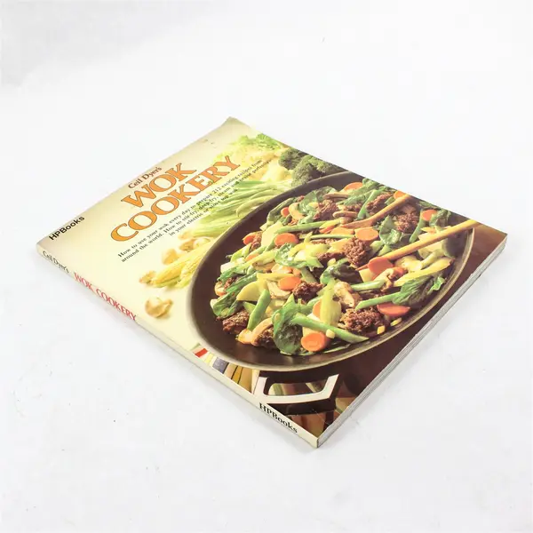 Ceil Dyer's Wok Cookery 1983 HP Books  Paperback Vintage Cookbook