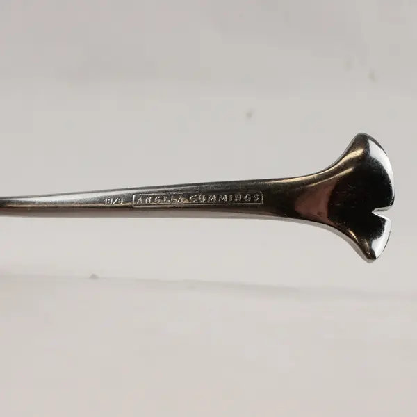 Angela Cummings Gingko Stainless Steel 7" Dinner Fork Used