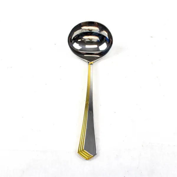 Yamazaki Ramona Gold Stainless Steel Soup Ladle 6"