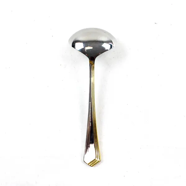 Yamazaki Ramona Gold Stainless Steel Soup Ladle 6"