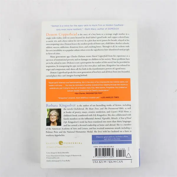 Demon Copperhead : A Novel by Barbara Kingsolver (2024, Trade Paperback)