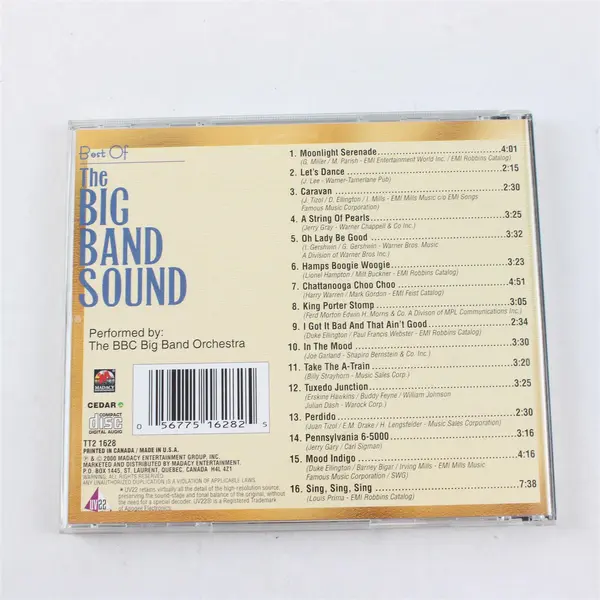 Best of The Big Band Sound BBC Big Band Orchestra 16 Timeless Treasures 2000 CD