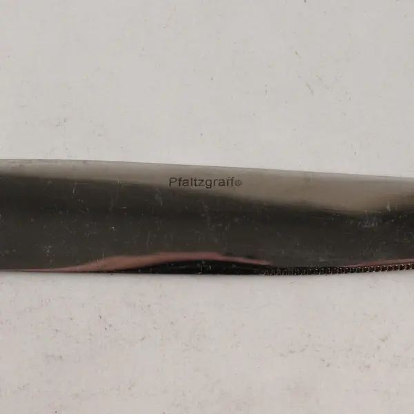 Lot of 2 Pfaltzgraff Capri Frost Stainless Steel Dinner Knives 9.5"