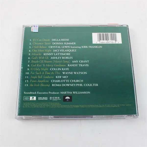 Touched By An Angel The Christmas Album Various Artists CD 1999