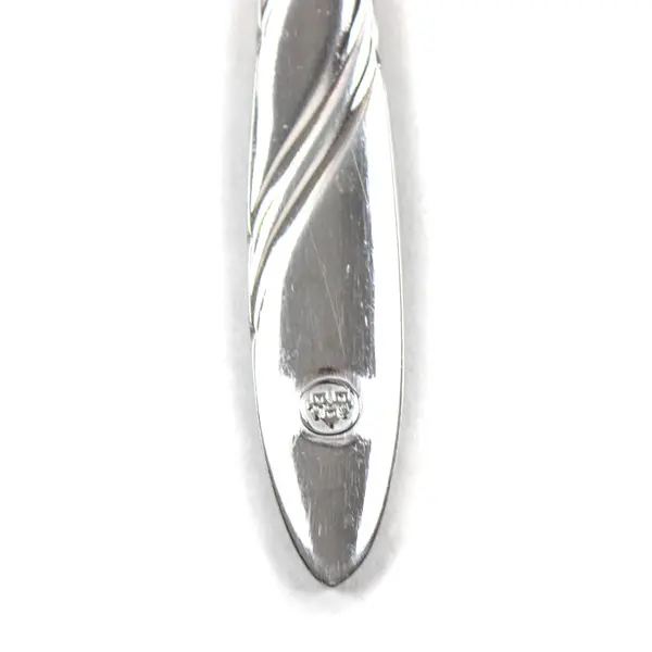 Lot of 2 Pfaltzgraff Crosscreek Stainless Teaspoons 6in 