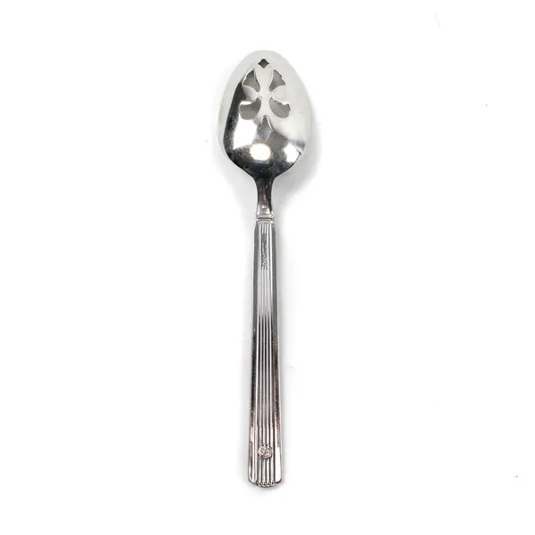 Pfaltzgraff Brighton Stainless Steel Slotted Serving Spoon 8"