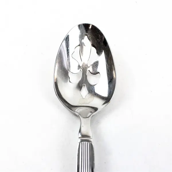 Pfaltzgraff Brighton Stainless Steel Slotted Serving Spoon 8"