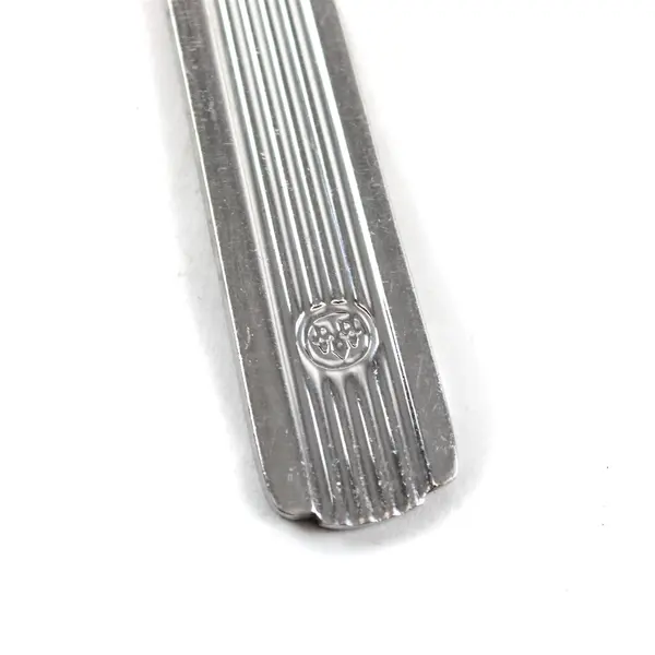 Lot of 2 Pfaltzgraff Brighton Stainless Steel Slotted Serving Spoon and Fork 8"
