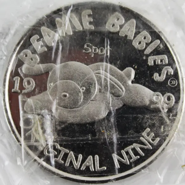 Ty Beanie Babies 1999 Spot Original Commemorative Coin Official Club Collectible