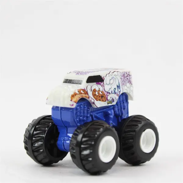 Hot Wheels Monster Truck Mighty Minis - Milk Monster Delivery Panel Van w/Key