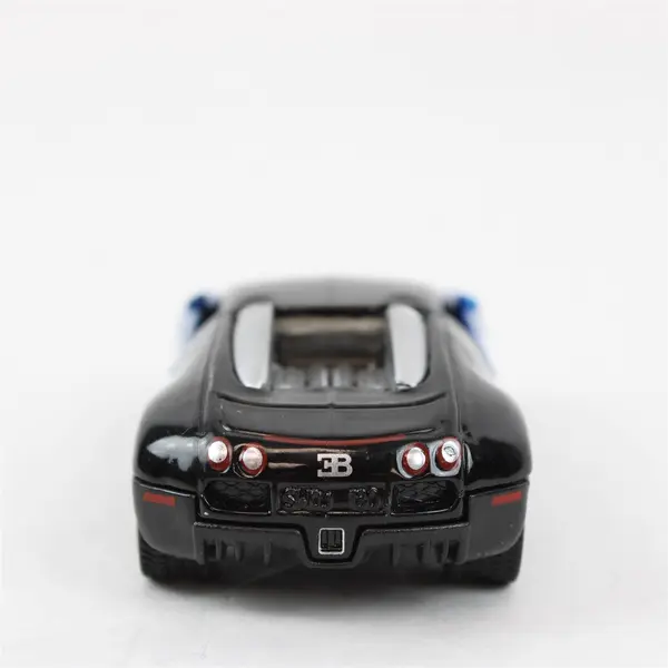 SIKU Diecast Bugatti 16.4 Grand Sport Veyron Black & Blue Loose Toy Car 1:64
