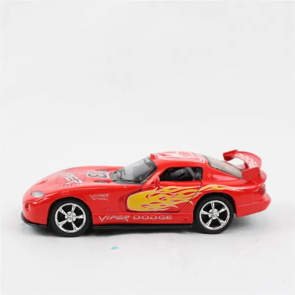 Kinsmart Dodge Viper GTS-R Red 1/36 Scale Diecast Pull Back Car
