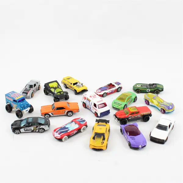 Lot of 16 Loose Mattel Hot Wheel Toy Cars - Years 2011-2024 - 1:64 Scale