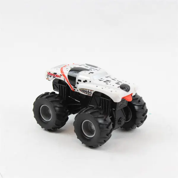 Hot Wheels Monster Jam Monster Mutt Dalmatian Truck 2014 4.7"x4"