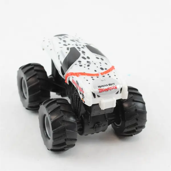 Hot Wheels Monster Jam Monster Mutt Dalmatian Truck 2014 4.7"x4"