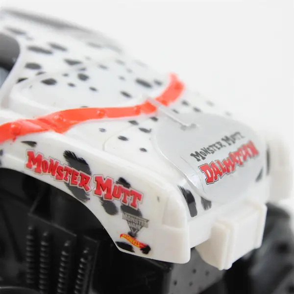 Hot Wheels Monster Jam Monster Mutt Dalmatian Truck 2014 4.7"x4"
