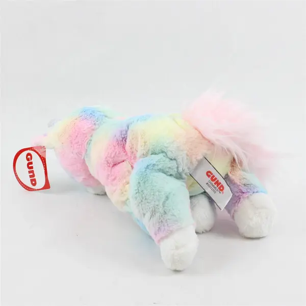 NWT GUND Plush "Shimmer" Caticorn Unicorn Stuffed Kitty Cat Pastel Rainbow Toy