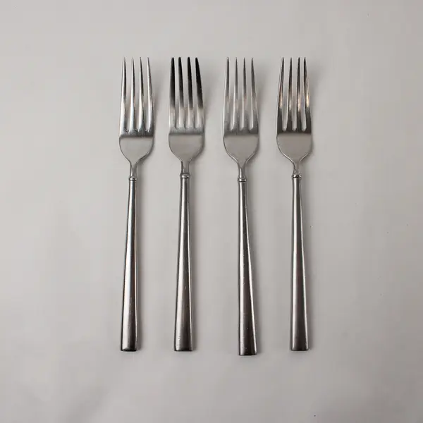 Lot of 4 World Table Cimarron 8" Stainless Steel Dinner Forks