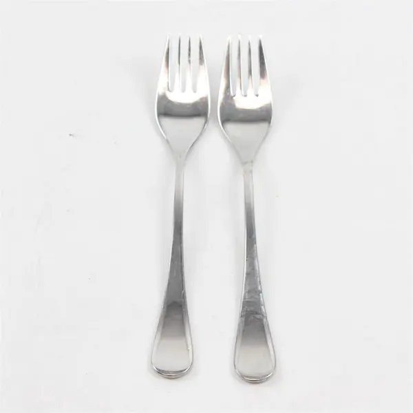 Lot of 2 WMF Cromargan Stainless Steel Salad Forks 7"