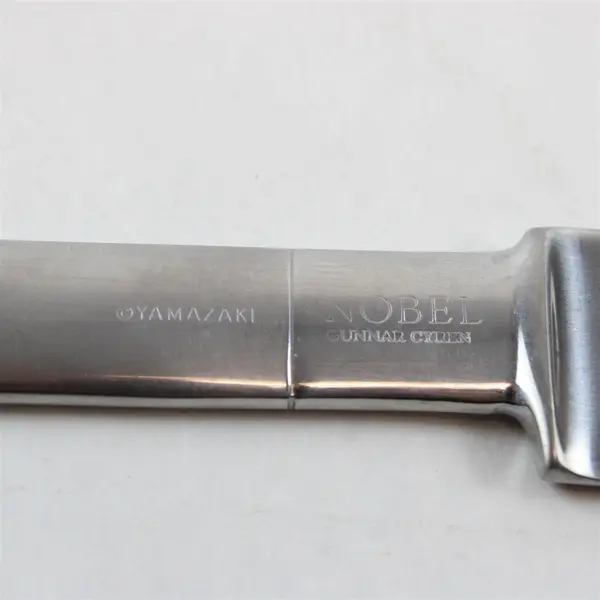 Lot of 2 Yamazaki Nobel Stainless Steel Dinner Knives 9.75"
