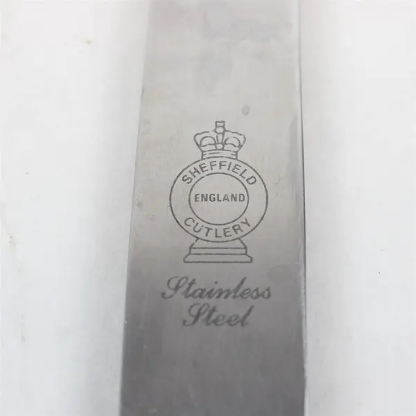 SFC 4 Sheffield Stainless Steel Dinner Knives 9"