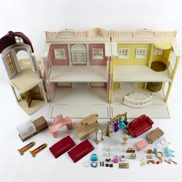 Calico Critters Grand Department Store/Restaurant Furnishings (Mostly Complete)