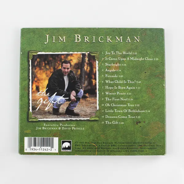 The Gift CD by Jim Brickman, 1997 #01934-11242-2