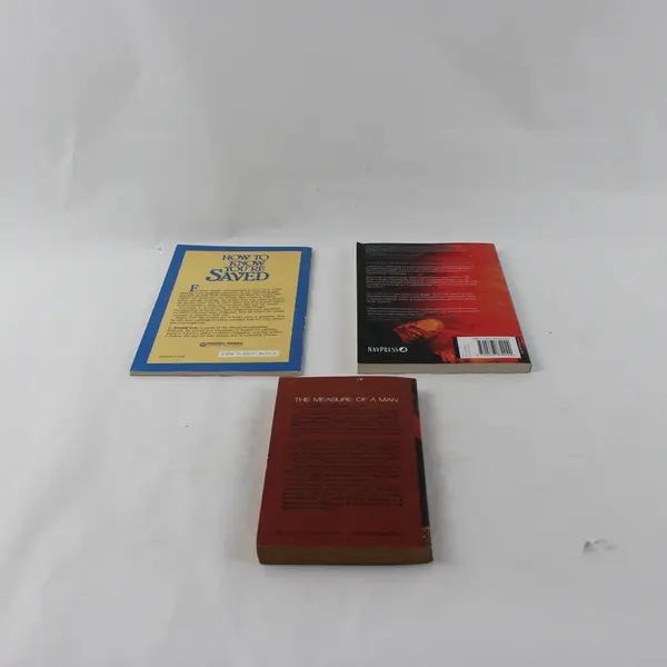 Lot of 3 Christian Paperback Books - Getz, Gerali, C. Donald Cole