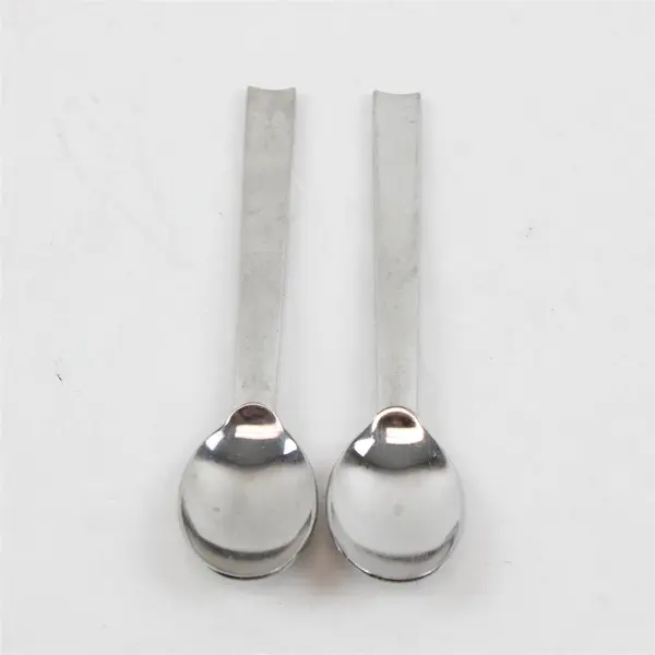 Lot of 2 Cambridge Mid-century Modern Minimalist Tablespoons